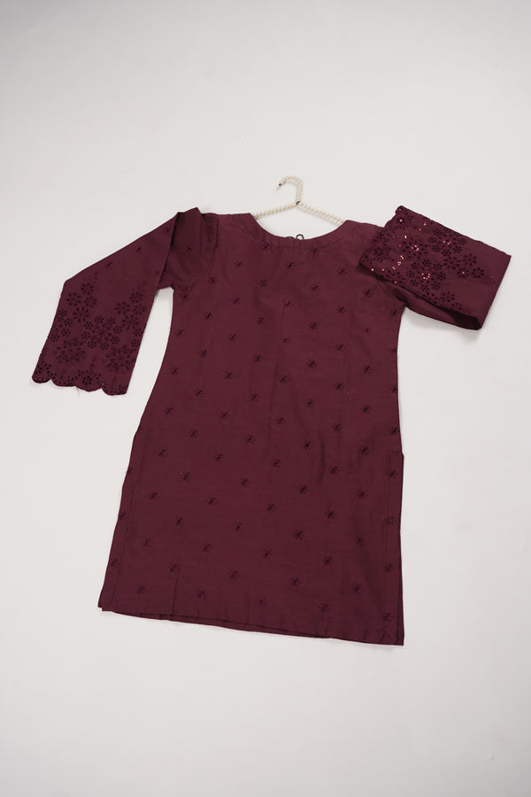Rozi  - Exclusive Cotton  Outfit with Dupatta - Ready to Wear SD341
