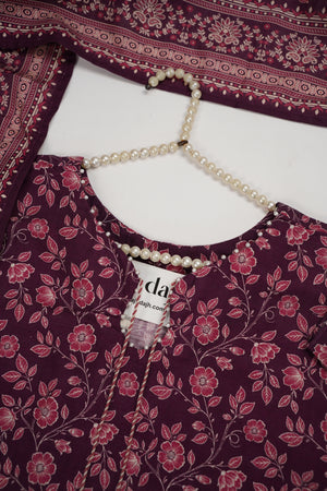 Bin Saeed Originals  - Exclusive Khaddar Outfit with  Shawl - Ready to Wear SD609