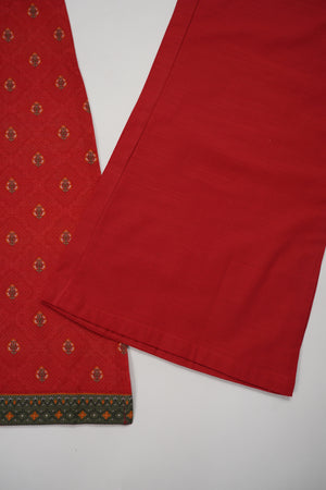 Bin Saeed Originals  - Exclusive Khaddar Outfit with  Shawl - Ready to Wear SD608