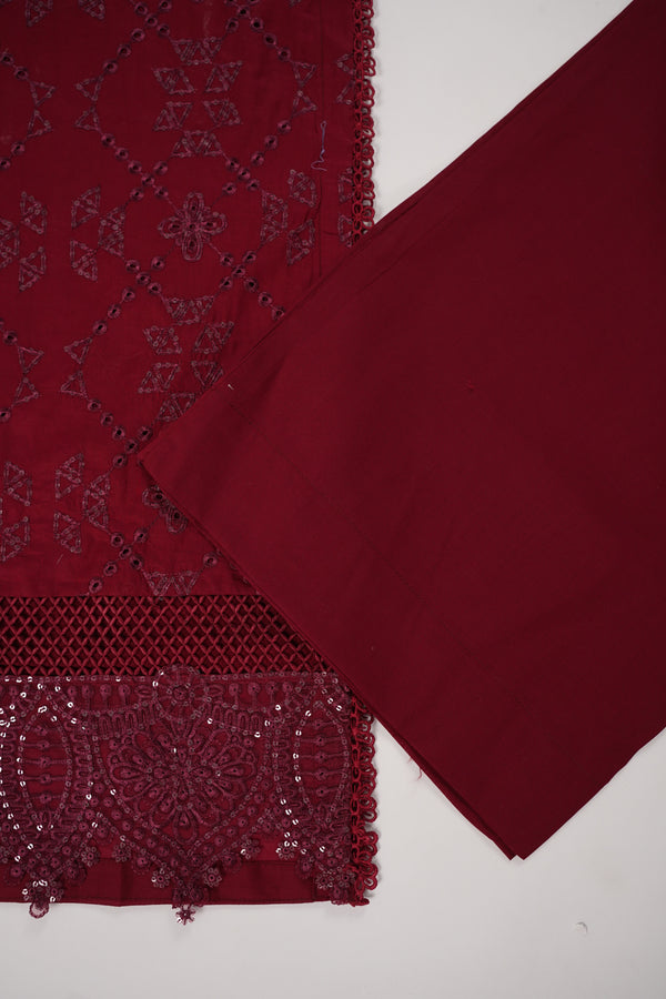 Rozi  - Exclusive Cotton  Outfit with Dupatta - Ready to Wear - SD354
