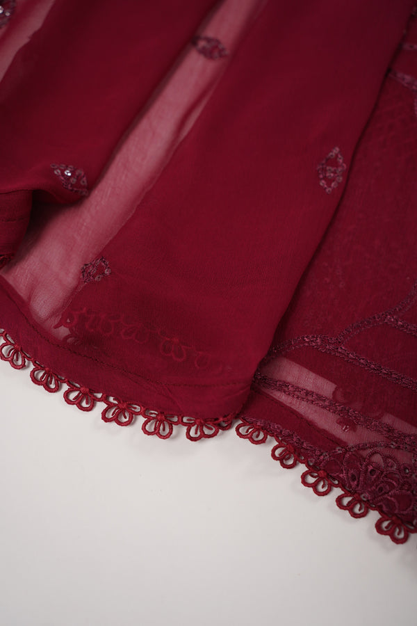 Rozi  - Exclusive Cotton  Outfit with Dupatta - Ready to Wear - SD354