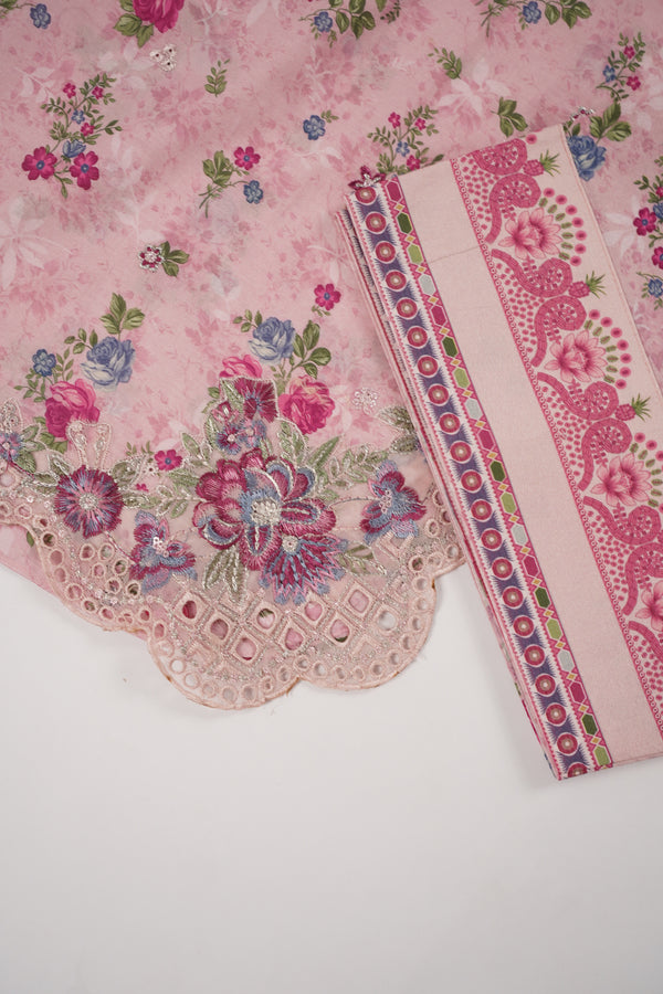 Rozi  - Emboridery Lawn  Outfit with Dupatta - Ready to Wear - SD345
