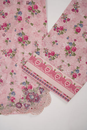 Rozi  - Emboridery Lawn  Outfit with Dupatta - Ready to Wear - SD345