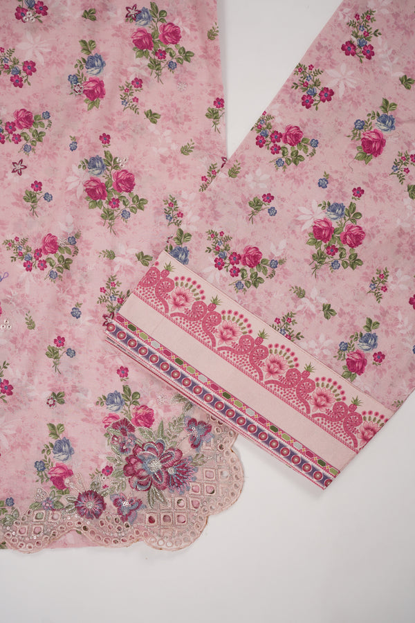 Rozi  - Emboridery Lawn  Outfit with Dupatta - Ready to Wear - SD345