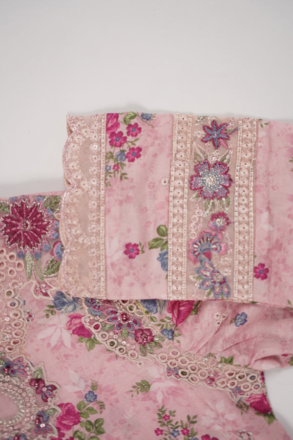 Rozi  - Emboridery Lawn  Outfit with Dupatta - Ready to Wear - SD345
