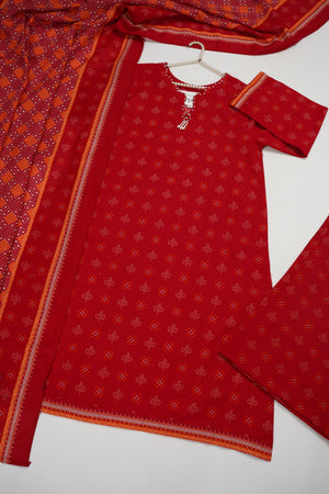 Bin Saeed Originals  - Exclusive Khaddar Outfit with  Shawl - Ready to Wear SD610