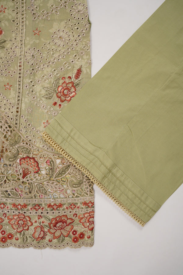 Rozi  - Emboridery Lawn  Outfit with Dupatta - Ready to Wear - SD349
