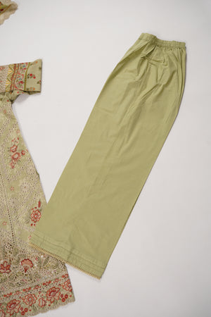 Rozi  - Emboridery Lawn  Outfit with Dupatta - Ready to Wear - SD349