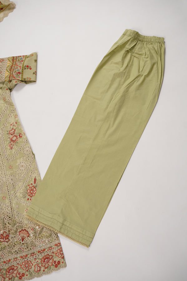 Rozi  - Emboridery Lawn  Outfit with Dupatta - Ready to Wear - SD349