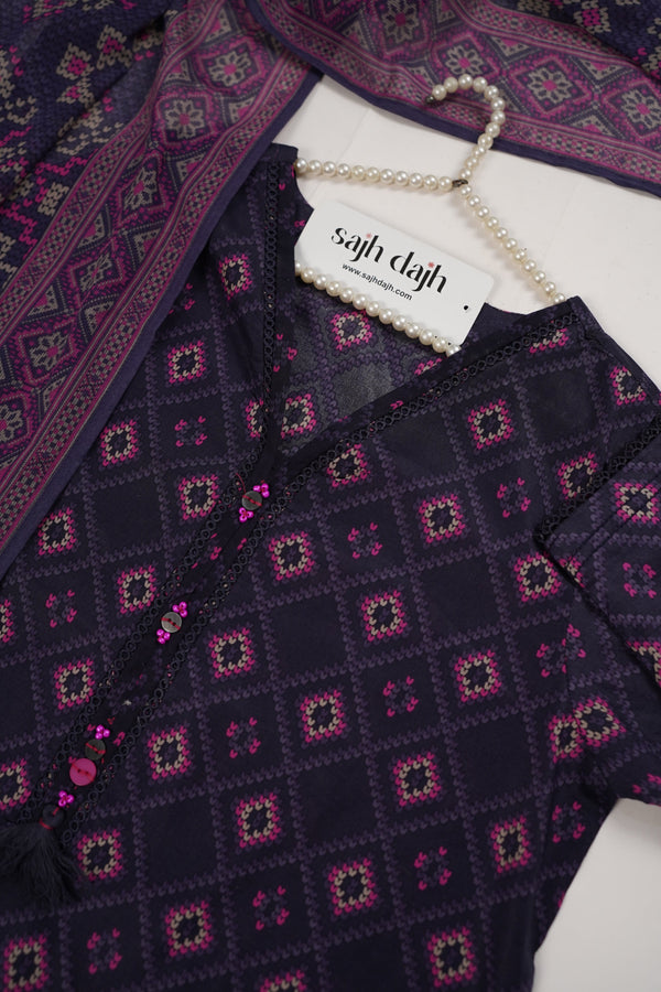 SadaBahar Originals - Exclusive Lawn Outfit with Dupatta - Ready to Wear - MC306- Eid Volume 5