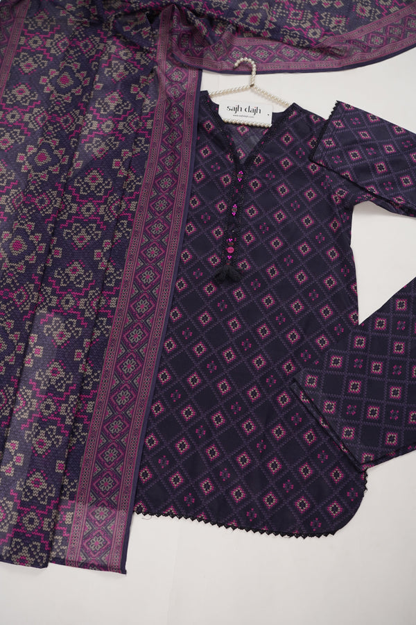 SadaBahar Originals - Exclusive Lawn Outfit with Dupatta - Ready to Wear - MC306- Eid Volume 5