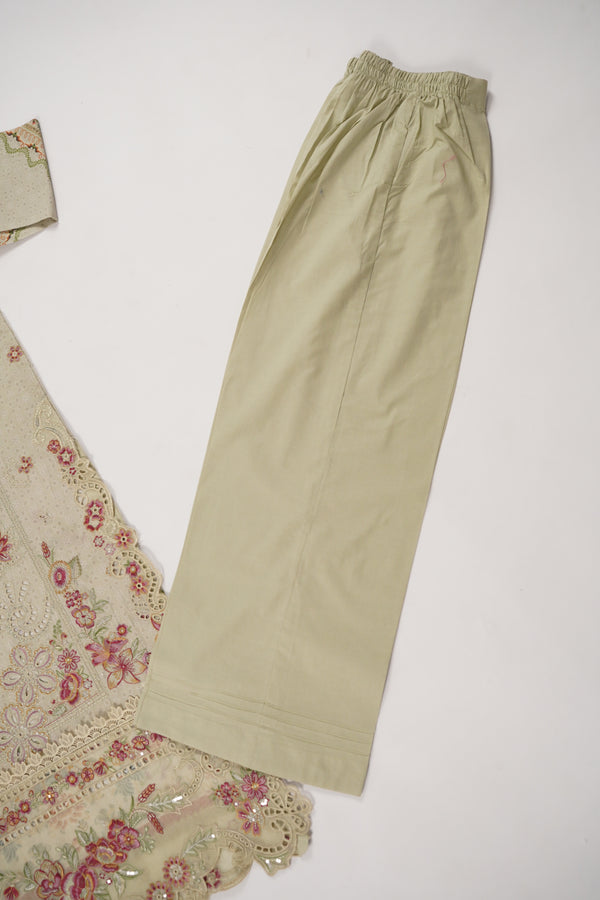 Rozi  - Emboridery Lawn  Outfit with Dupatta - Ready to Wear - SD348