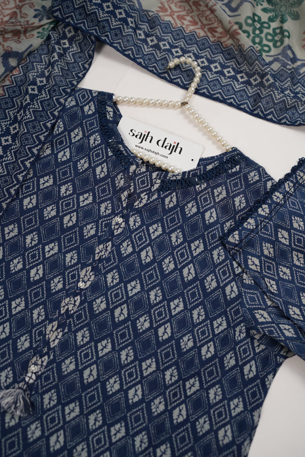 SadaBahar Originals - Exclusive Lawn Outfit with Dupatta - Ready to Wear - MC309- Eid Volume 5