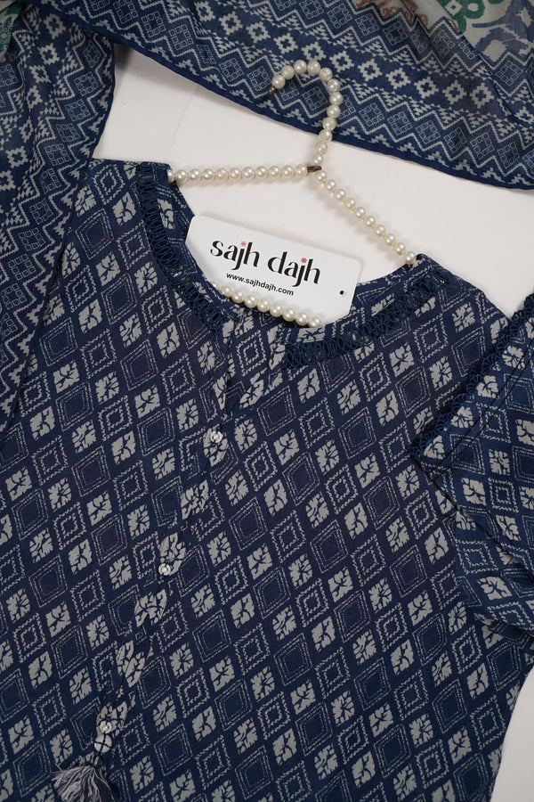 SadaBahar Originals - Exclusive Lawn Outfit with Dupatta - Ready to Wear - MC309- Eid Volume 5