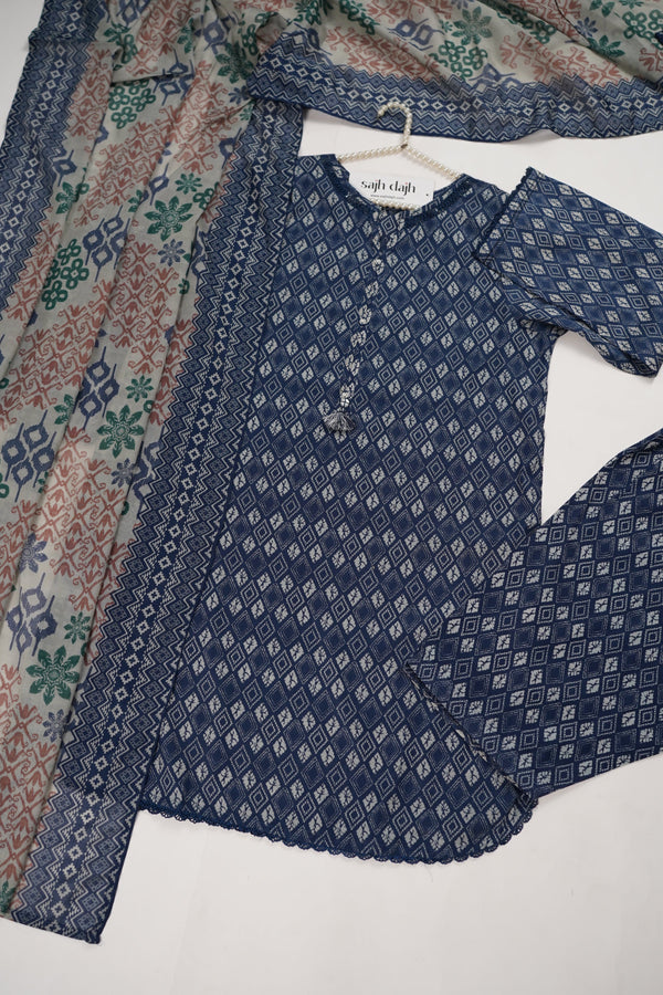 SadaBahar Originals - Exclusive Lawn Outfit with Dupatta - Ready to Wear - MC309- Eid Volume 5