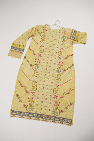 Rozi  - Emboridery Lawn  Outfit with Dupatta - Ready to Wear - SD350