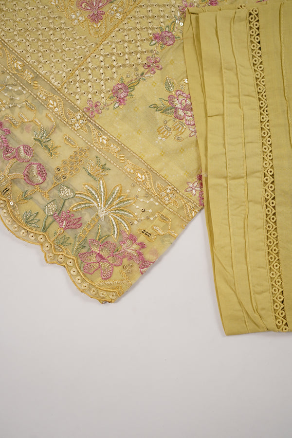 Rozi  - Emboridery Lawn  Outfit with Dupatta - Ready to Wear - SD350