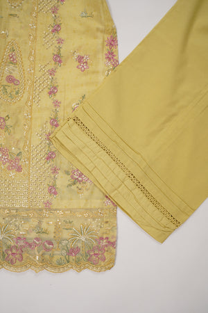 Rozi  - Emboridery Lawn  Outfit with Dupatta - Ready to Wear - SD350