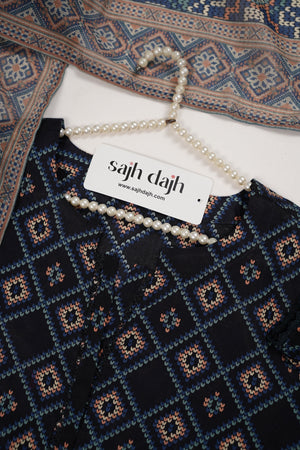 SadaBahar Originals - Exclusive Lawn Outfit with Dupatta - MC308- Eid Volume 5