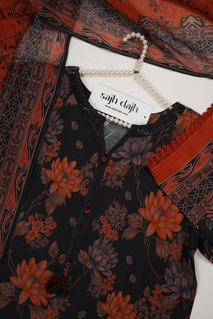 SadaBahar Originals - Exclusive Lawn Outfit with Dupatta - Ready to Wear - MC318 - Eid Volume 5