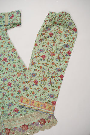 Rozi  - Emboridery Lawn  Outfit with Dupatta - Ready to Wear - SD351