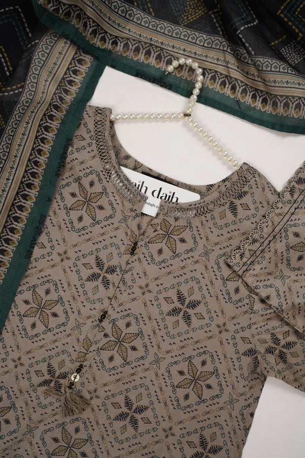 SadaBahar Originals - Exclusive Lawn Outfit with Dupatta - Ready to Wear - MC307- Eid Volume 5