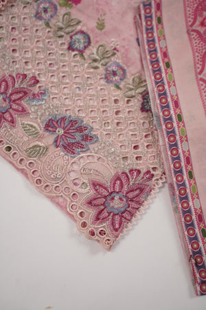 Rozi  - Emboridery Lawn  Outfit with Dupatta - Ready to Wear - SD352