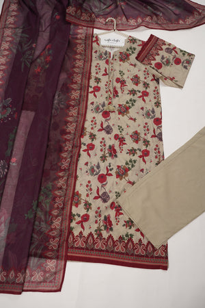 SadaBahar Originals - Exclusive Lawn Outfit with Dupatta - Ready to Wear - MC314- Eid Volume 5
