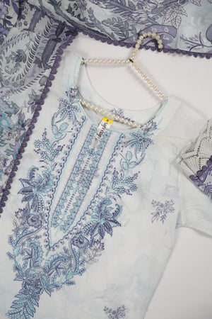 Rozi  - Exclusive Lawn  Outfit with Dupatta - Ready to Wear - SD340