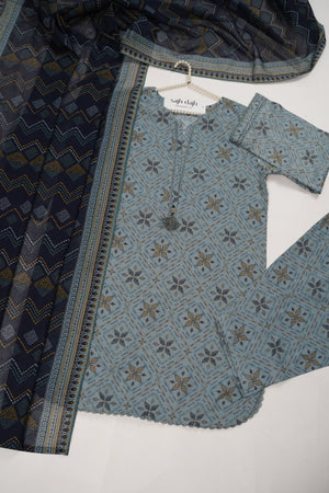 SadaBahar Originals - Exclusive Lawn Outfit with Dupatta - Ready to Wear - MC305- Eid Volume 5