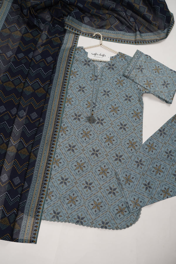 SadaBahar Originals - Exclusive Lawn Outfit with Dupatta - Ready to Wear - MC305- Eid Volume 5