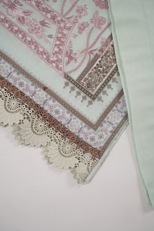Rozi  - Exclusive Lawn  Outfit with Dupatta - Ready to Wear - SD338