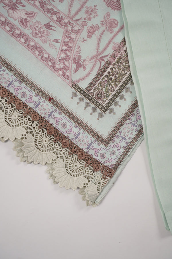 Rozi  - Exclusive Lawn  Outfit with Dupatta - Ready to Wear - SD338