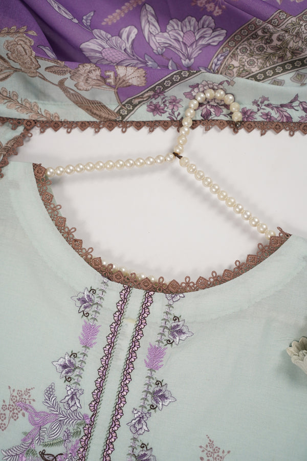Rozi  - Exclusive Lawn  Outfit with Dupatta - Ready to Wear - SD338