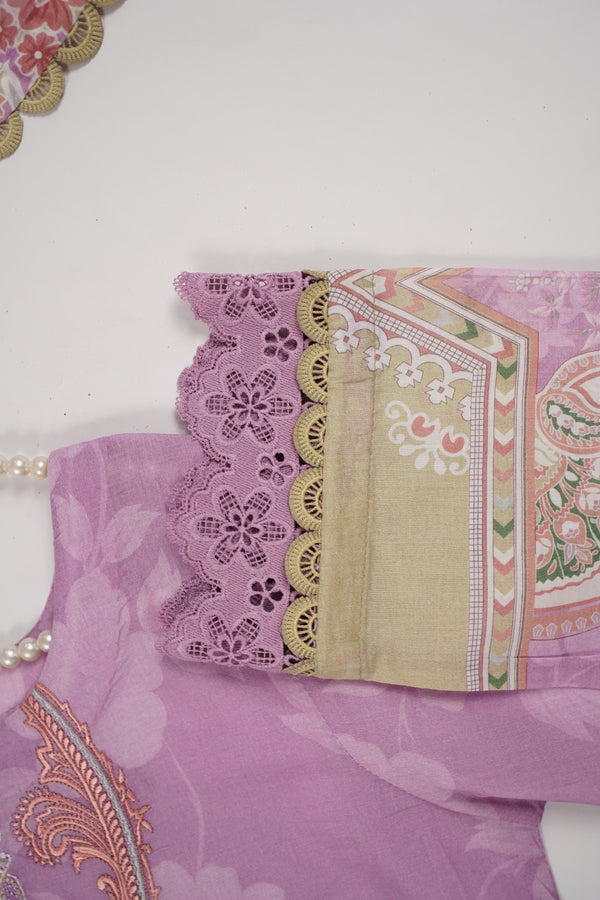 Rozi  - Exclusive Lawn  Outfit with Dupatta - Ready to Wear - SD339