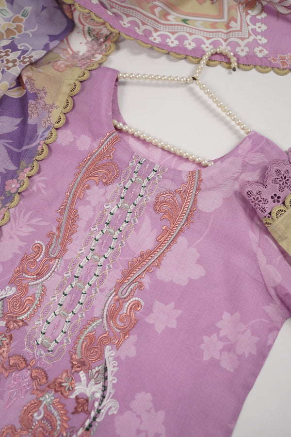 Rozi  - Exclusive Lawn  Outfit with Dupatta - Ready to Wear - SD339