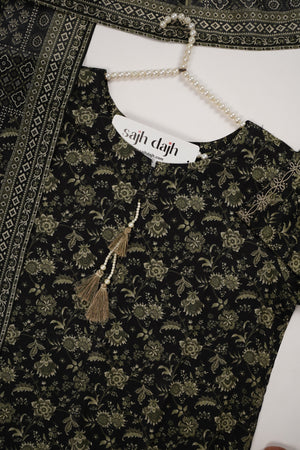 Bin Saeed Originals - Exclusive Printed Lawn Outfit with Dupatta - Ready to Wear - MC303 - Eid Volume 5