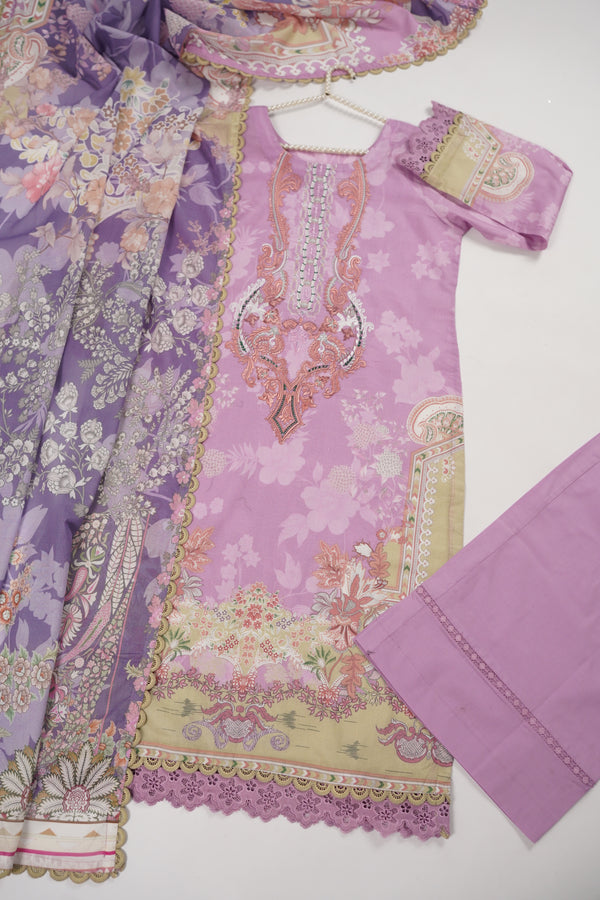 Rozi  - Exclusive Lawn  Outfit with Dupatta - Ready to Wear - SD339