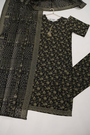 Bin Saeed Originals - Exclusive Printed Lawn Outfit with Dupatta - Ready to Wear - MC303 - Eid Volume 5
