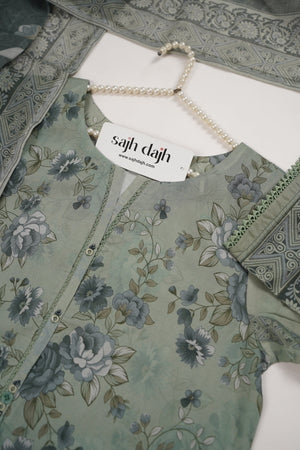 SadaBahar Originals - Exclusive Lawn Outfit with Dupatta - Ready to Wear - MC313- Eid Volume 5