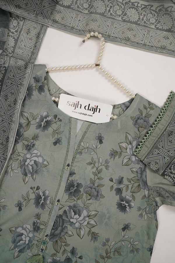 SadaBahar Originals - Exclusive Lawn Outfit with Dupatta - Ready to Wear - MC313- Eid Volume 5