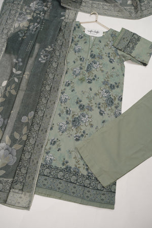 SadaBahar Originals - Exclusive Lawn Outfit with Dupatta - Ready to Wear - MC313- Eid Volume 5