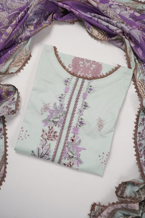 Rozi  - Exclusive Lawn  Outfit with Dupatta - Ready to Wear - SD338