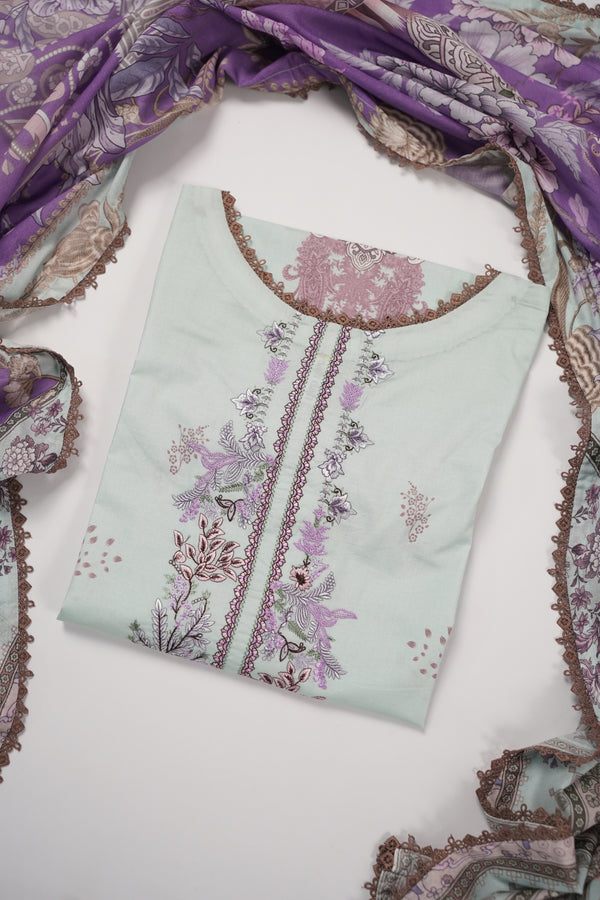 Rozi  - Exclusive Lawn  Outfit with Dupatta - Ready to Wear - SD338