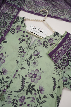 SadaBahar Originals - Exclusive Lawn Outfit with Dupatta - Ready to Wear - MC312- Eid Volume 5