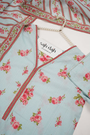 Bin Saeed Originals - Exclusive Lawn Outfit with Dupatta - Ready to Wear - MC302- Eid Volume 5