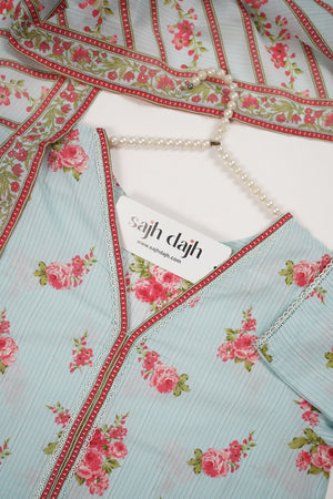 Bin Saeed Originals - Exclusive Lawn Outfit with Dupatta - Ready to Wear - MC302- Eid Volume 5