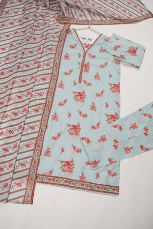 Bin Saeed Originals - Exclusive Lawn Outfit with Dupatta - Ready to Wear - MC302- Eid Volume 5