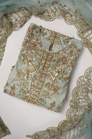 Tehwar  - Luxury Festive Collection With Sharara - Ready to Wear SD355