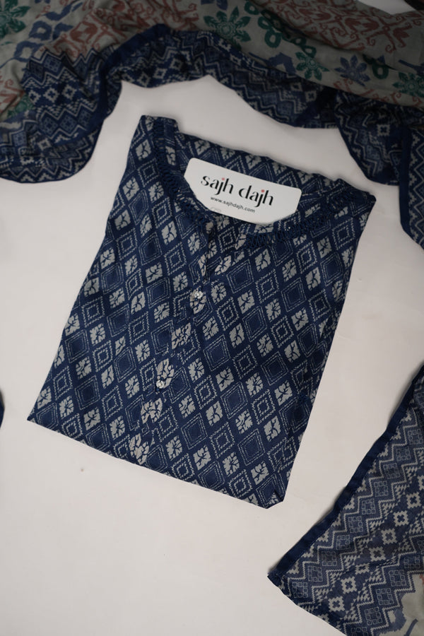 SadaBahar Originals - Exclusive Lawn Outfit with Dupatta - Ready to Wear - MC309- Eid Volume 5